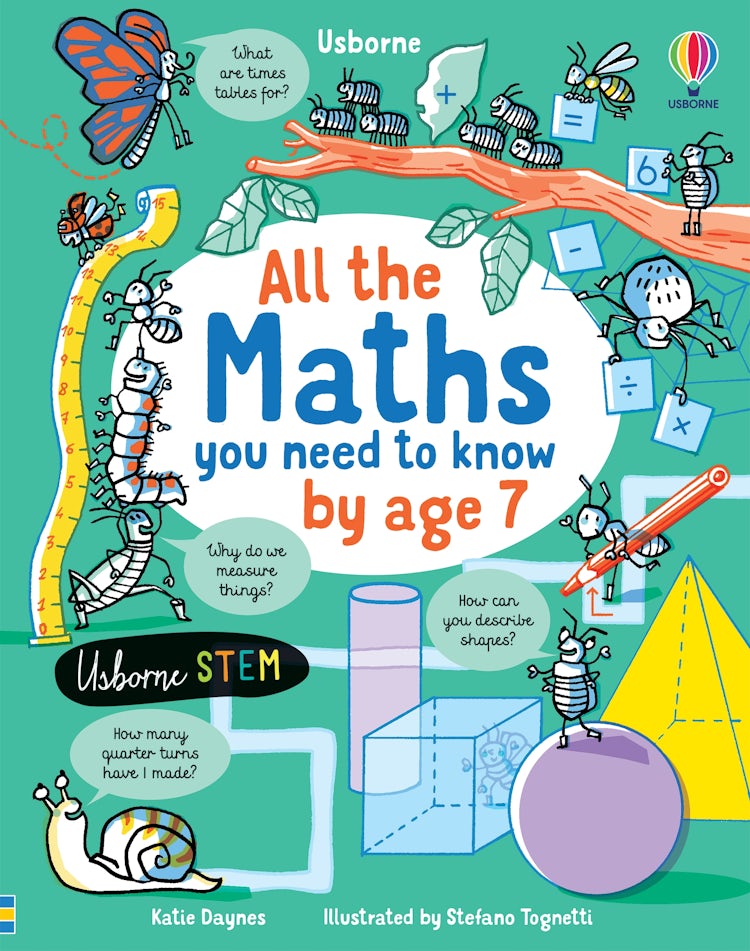 Cover image for All the Maths You Need to Know by Age 7, isbn: 9781474952910