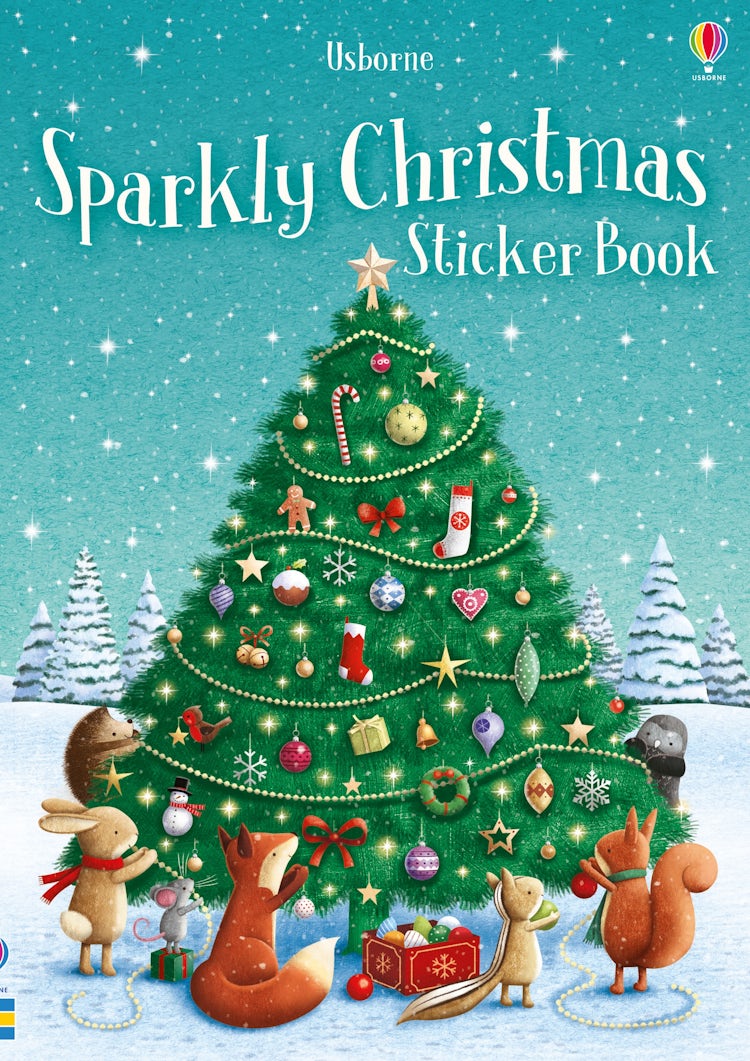 Cover image for First Sticker Sparkly Christmas, isbn: 9781474953740