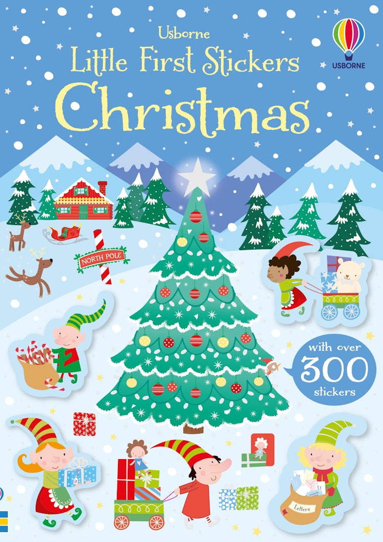 Cover image for Little First Stickers Christmas, isbn: 9781474956604