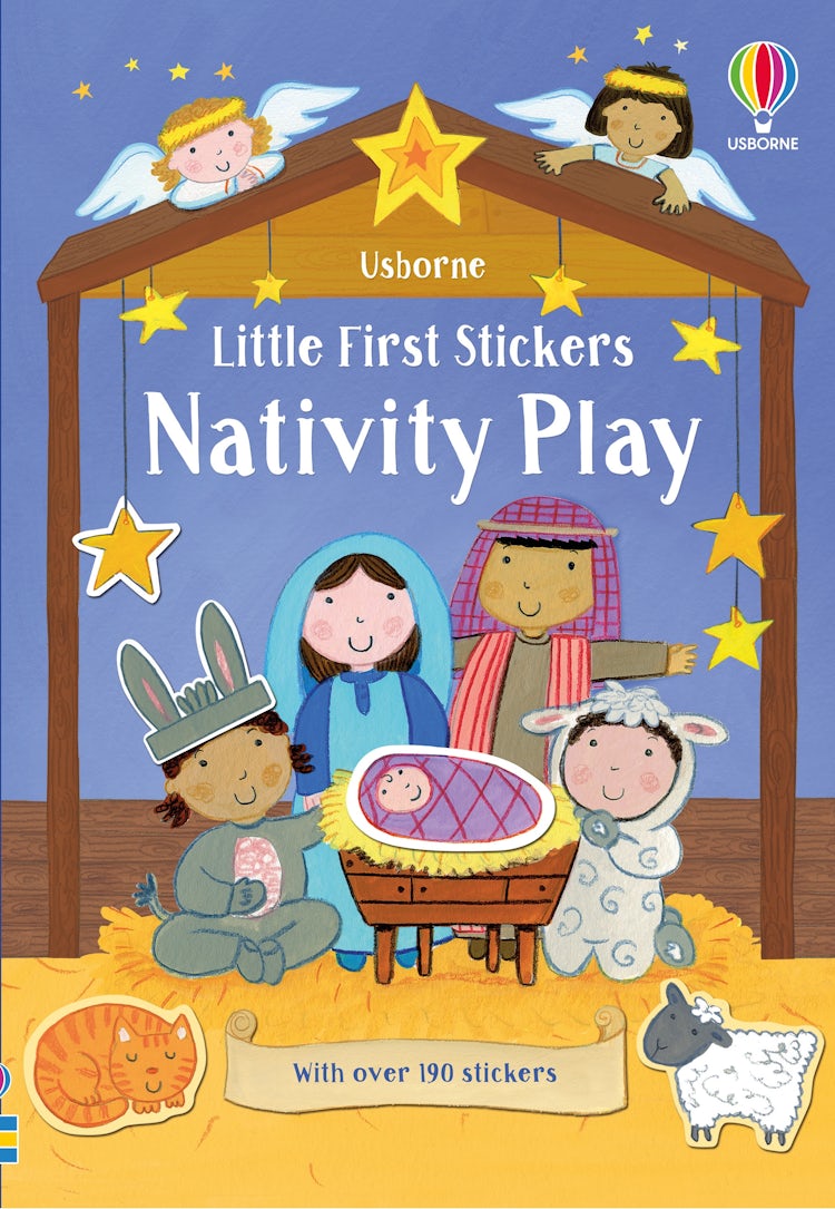 Cover image for Little First Stickers Nativity Play, isbn: 9781474956628