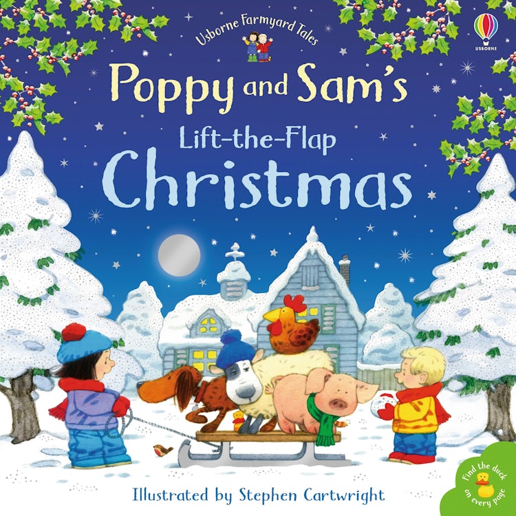 Cover image for Farmyard Tales Poppy and Sam's Lift-the-Flap Christmas, isbn: 9781474956659