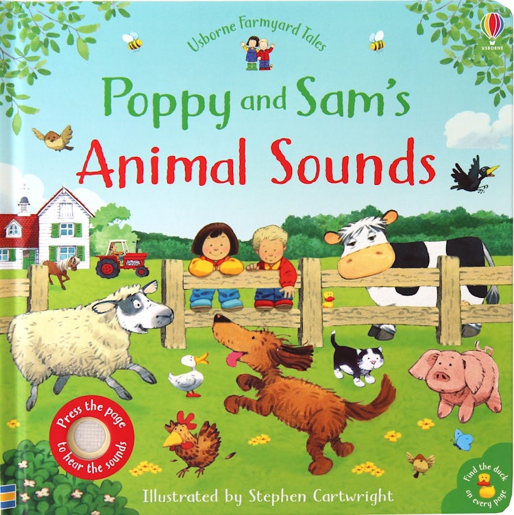 Cover image for Farmyard Tales Poppy & Sam's Animal Sounds, isbn: 9781474958912