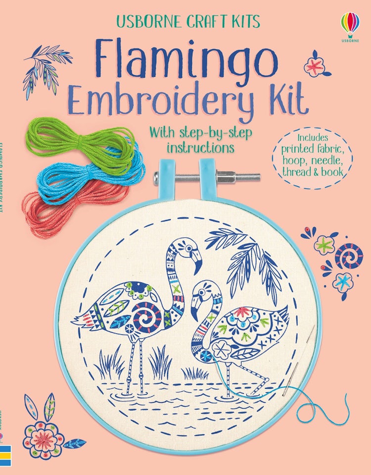 Cover image for Embroidery Kit: Flamingo, isbn: 9781474959643