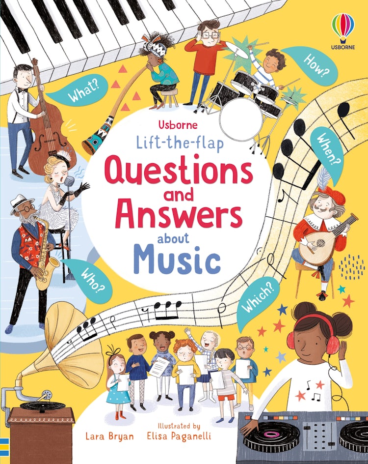Cover image for Lift-the-Flap Questions and Answers: About Music, isbn: 9781474959964