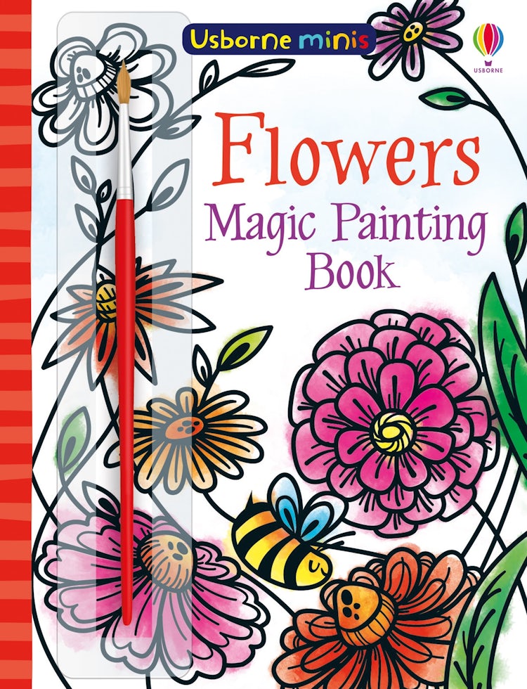 Cover image for Mini Books Magic Painting Flowers, isbn: 9781474960038
