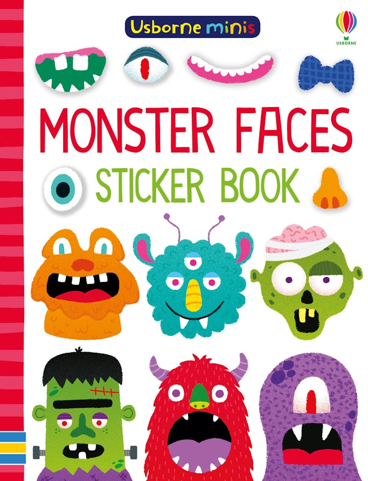 Cover image for Mini Books Monster Faces Sticker Book, isbn: 9781474960311