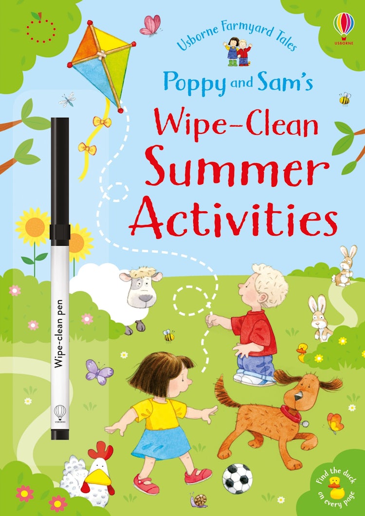 Cover image for Farmyard Tales Poppy and Sam's Wipe-Clean Summer Activity Book, isbn: 9781474962551