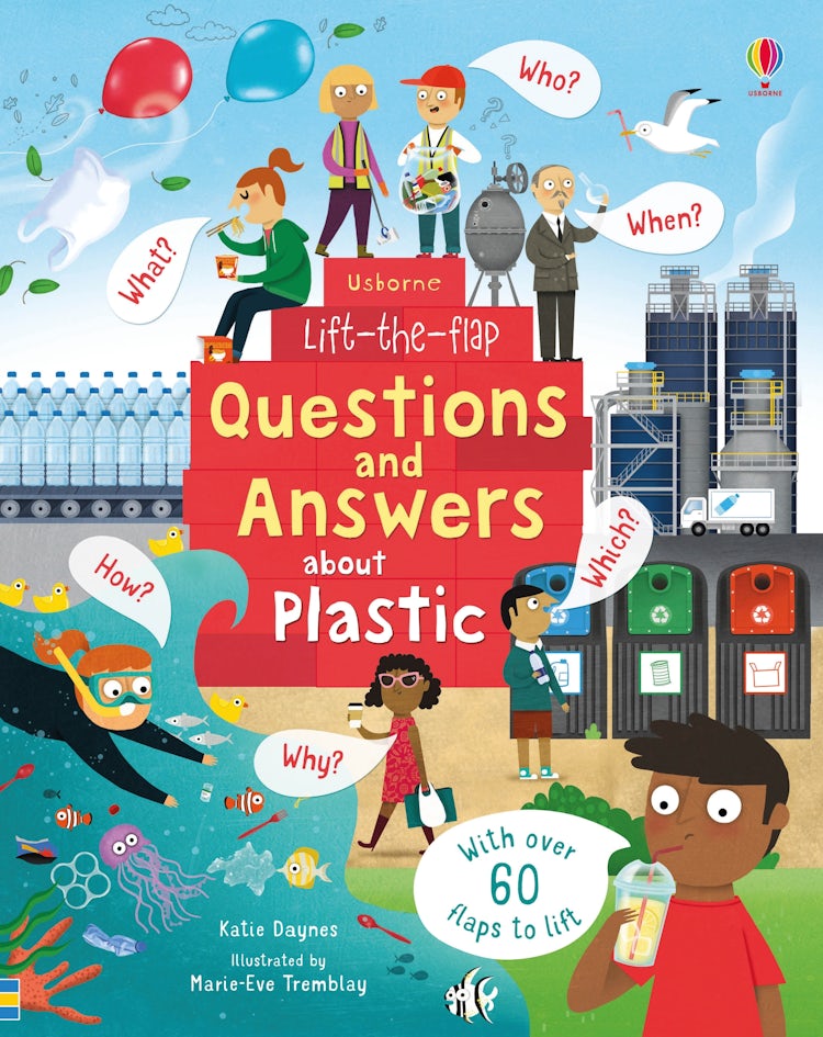 Cover image for Lift-the-Flap Questions and Answers About Plastic, isbn: 9781474963381