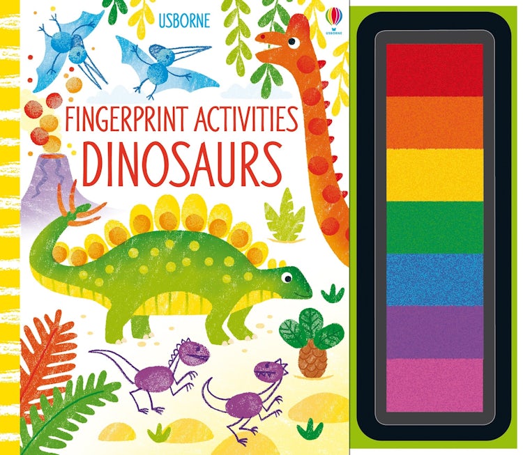 Cover image for Fingerprint Activities Dinosaurs, isbn: 9781474967921