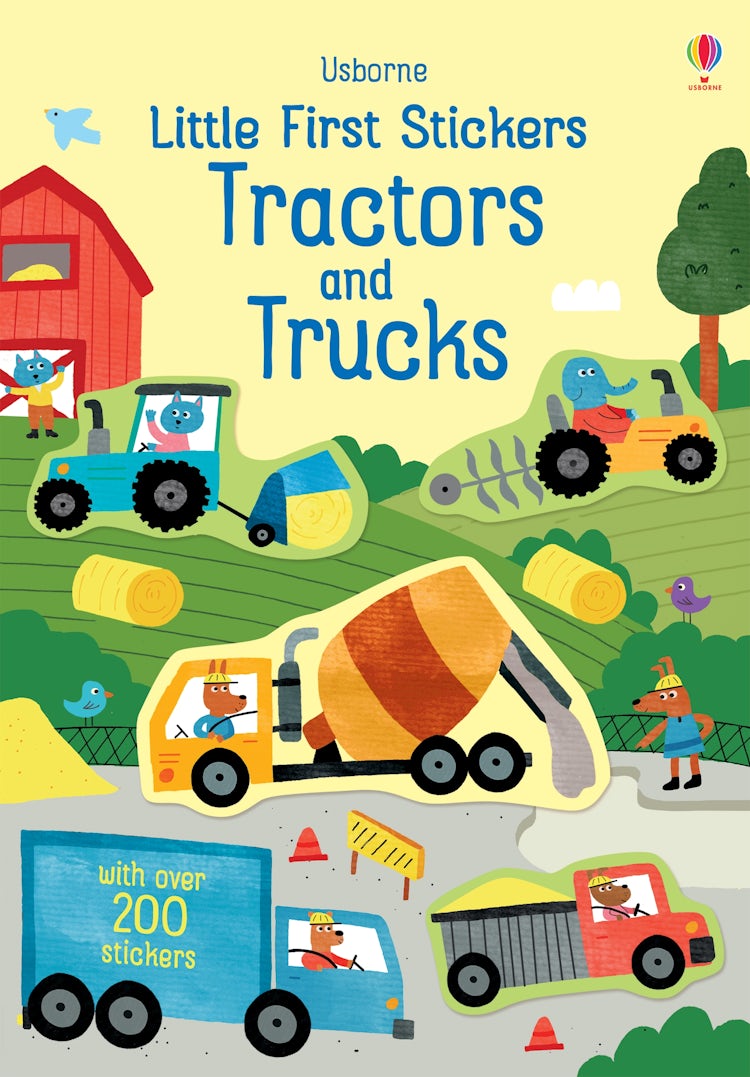 Cover image for Little First Stickers Tractors and Trucks, isbn: 9781474968188