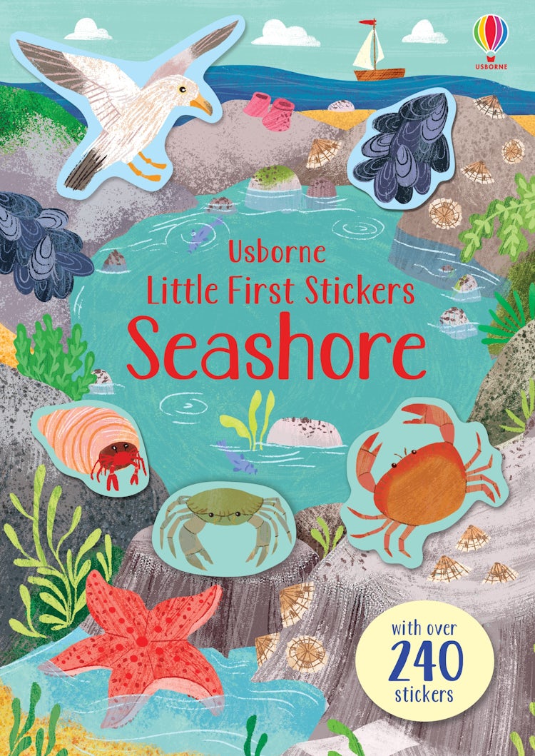 Cover image for Little First Stickers Seashore, isbn: 9781474968225
