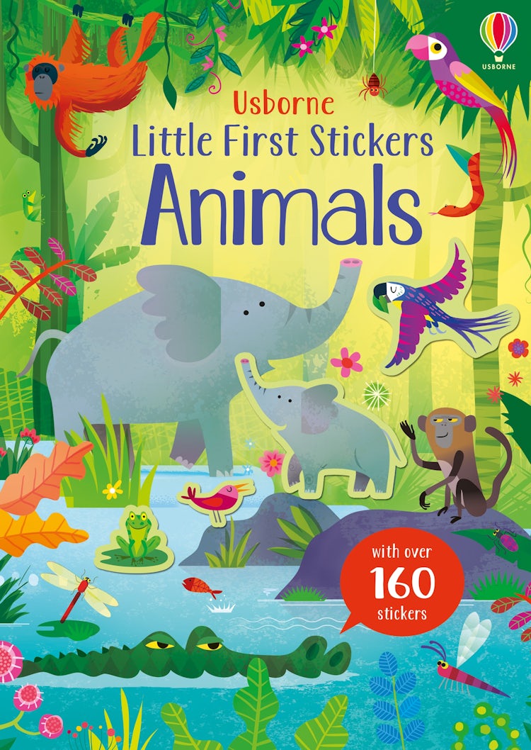Cover image for Little First Stickers Animals, isbn: 9781474968249