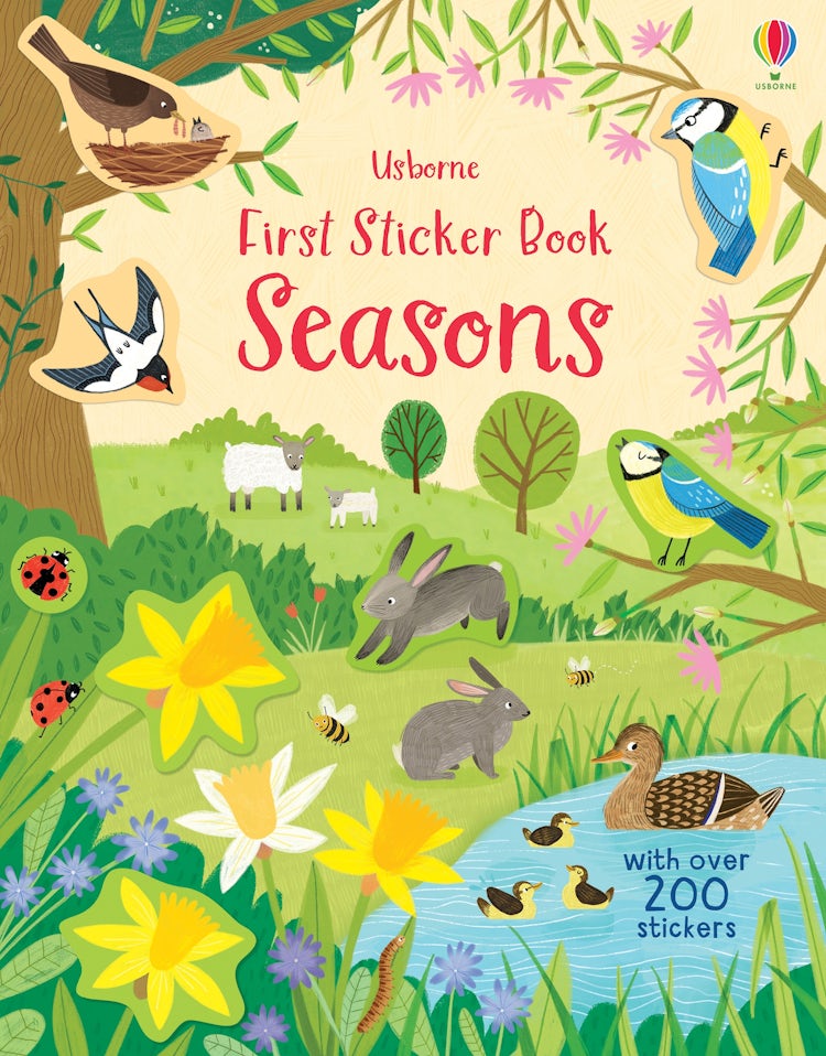 Cover image for First Sticker Book Seasons, isbn: 9781474968256