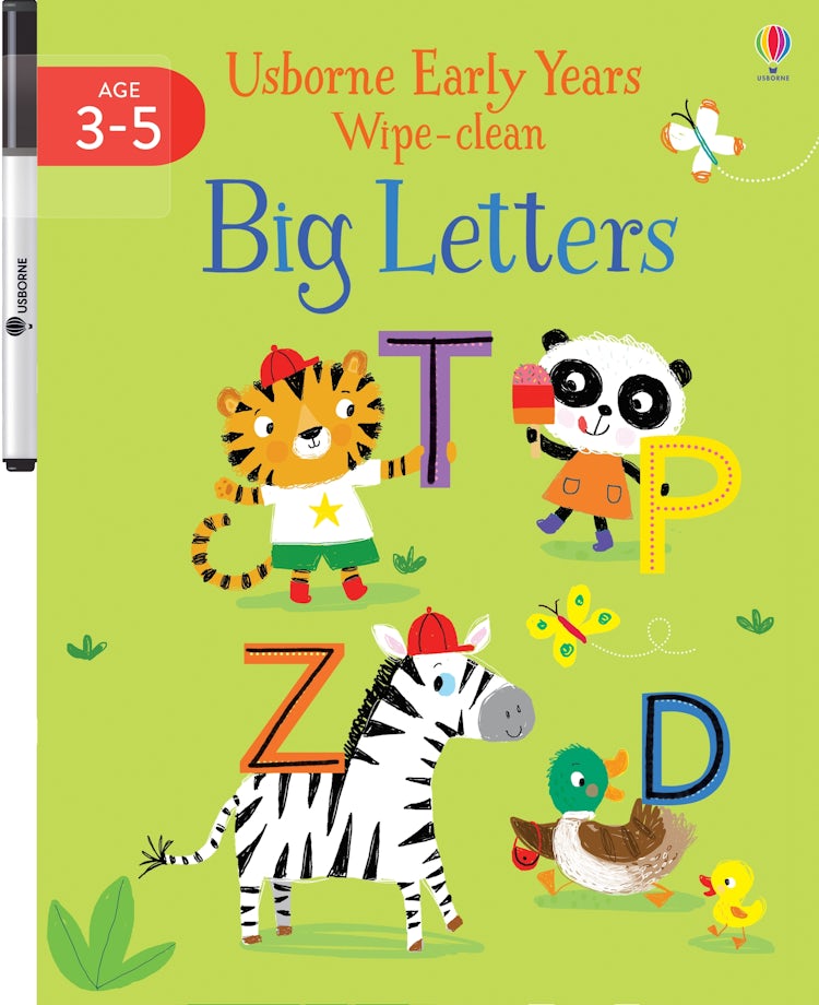 Cover image for Early Years Wipe-Clean Big Letters, isbn: 9781474968416