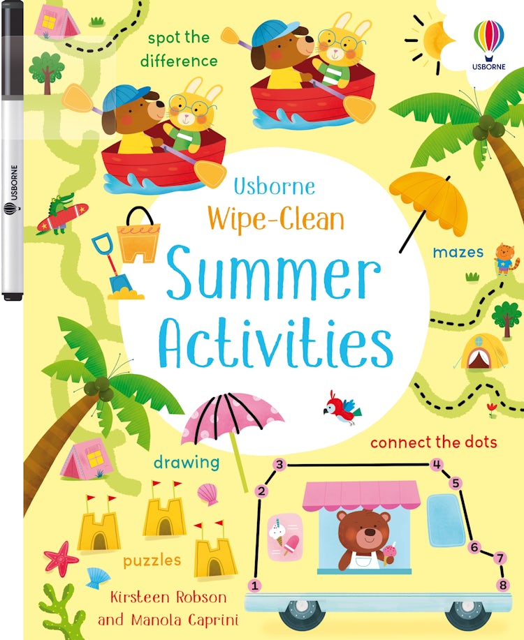 Cover image for Wipe-Clean Summer Activities, isbn: 9781474968577