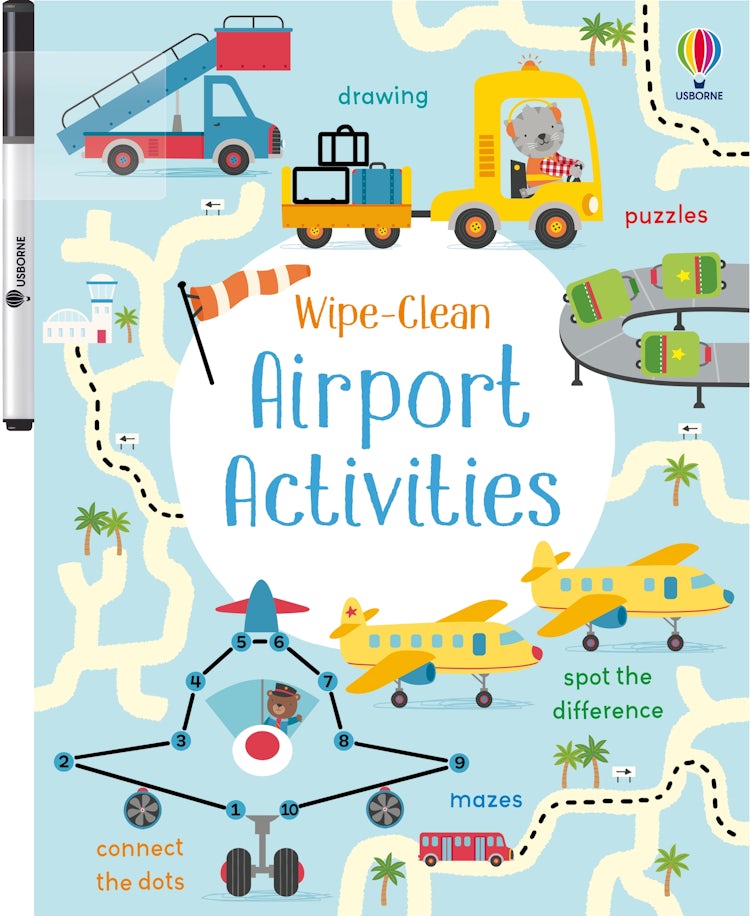Cover image for Wipe-clean Airport Activities, isbn: 9781474968584