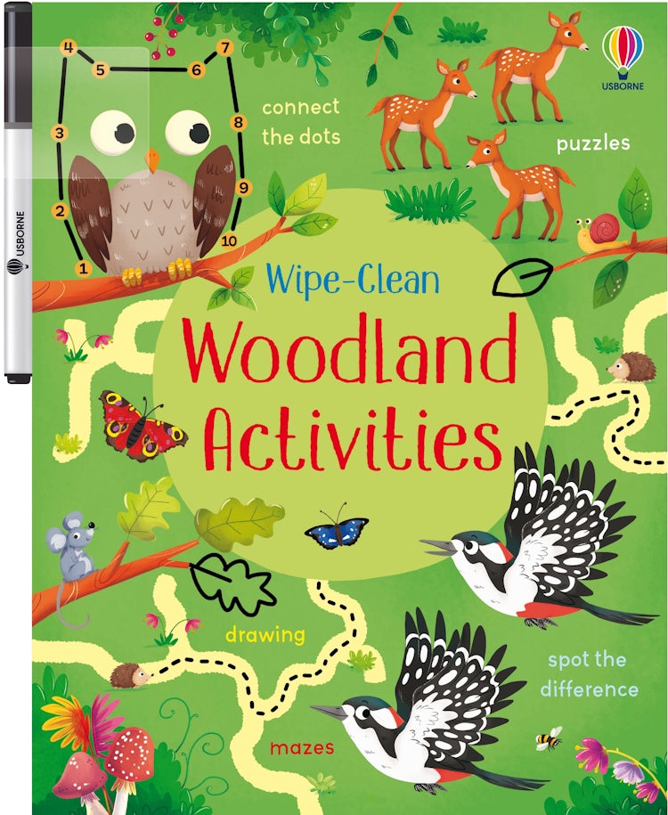 Cover image for Wipe-Clean Woodland Activities, isbn: 9781474968591