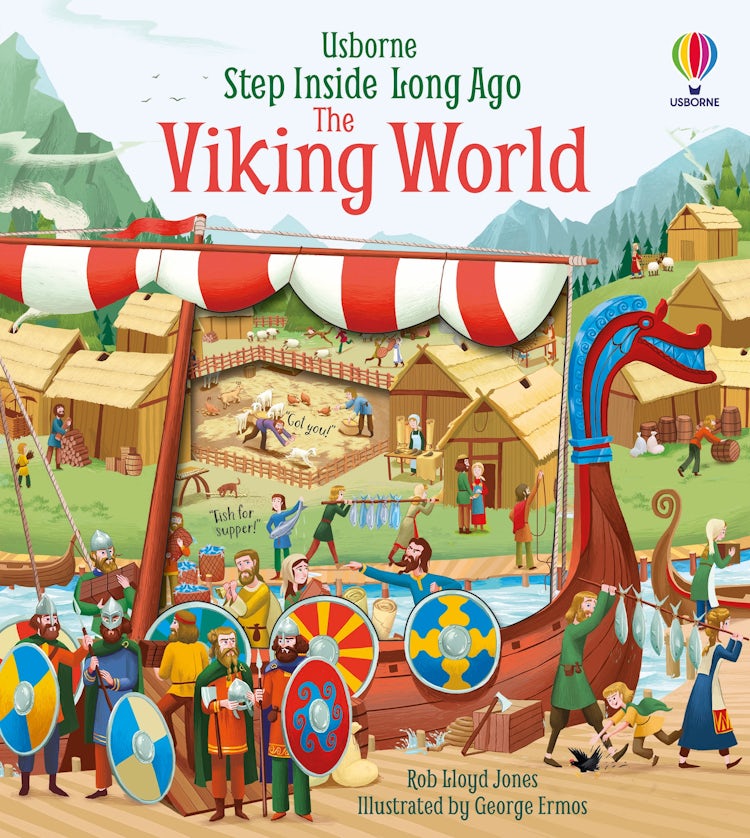 Cover image for Step Inside the Viking World, isbn: 9781474968690
