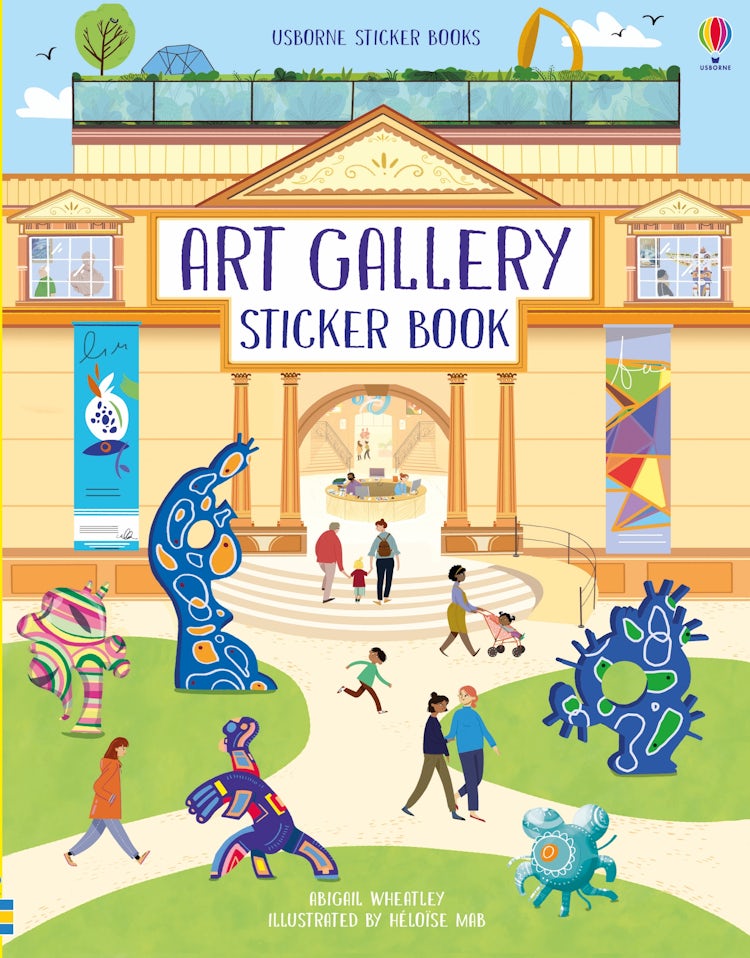 Cover image for Doll's House Sticker Book Art Gallery, isbn: 9781474968973