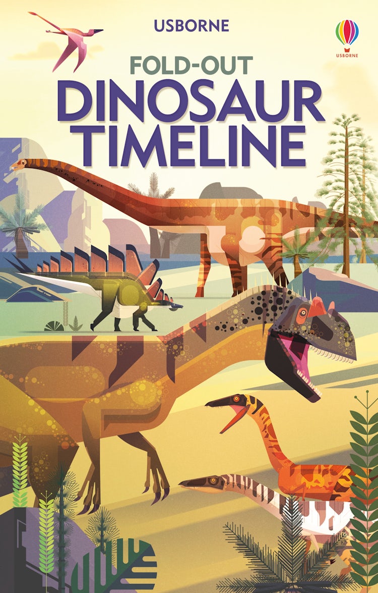 Cover image for Fold-Out Dinosaur Timeline, isbn: 9781474969062