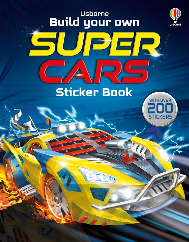Cover image for Build Your Own Supercars Sticker Book, isbn: 9781474969161
