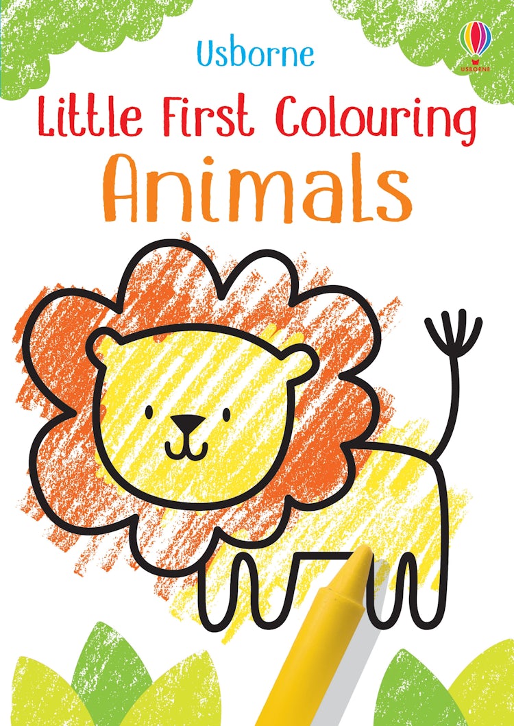Cover image for Little First Colouring Animals, isbn: 9781474969215