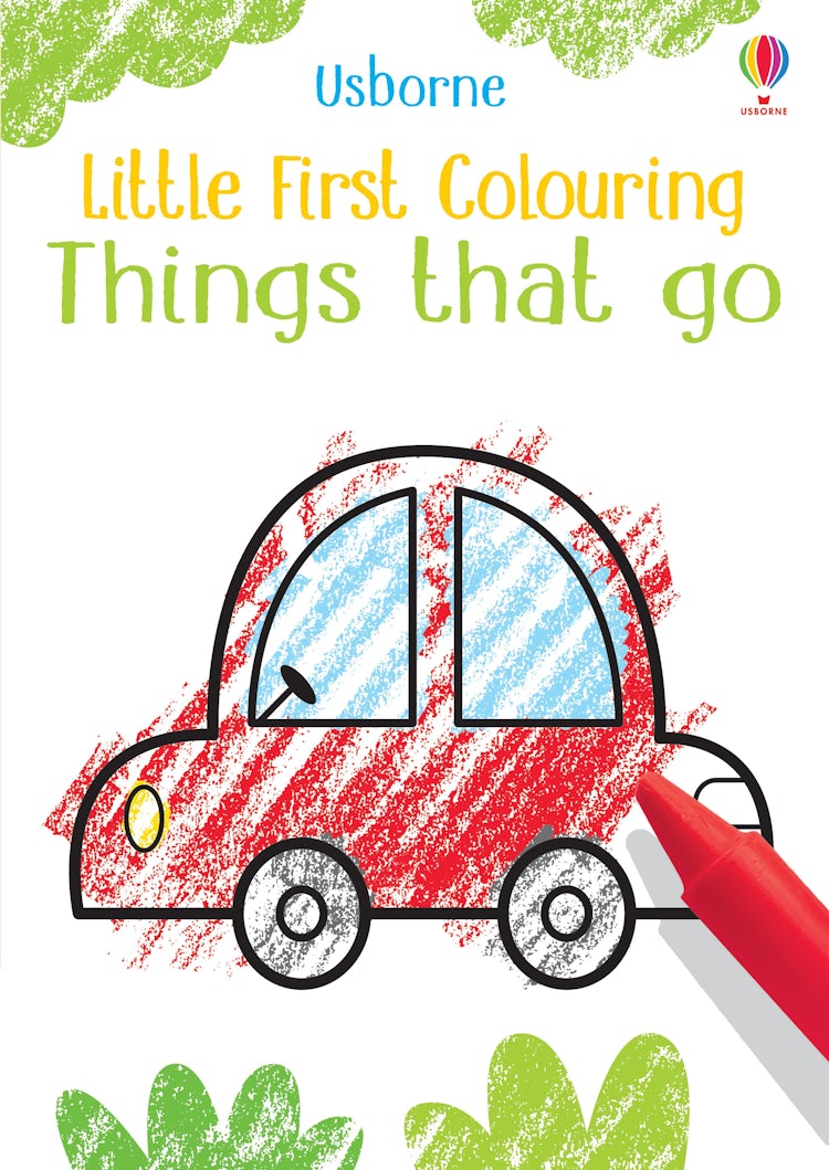 Cover image for Little First Colouring Things That Go, isbn: 9781474969239