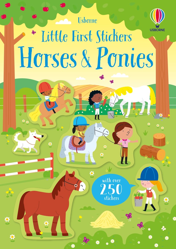 Cover image for Little First Stickers Horses and Ponies, isbn: 9781474969253