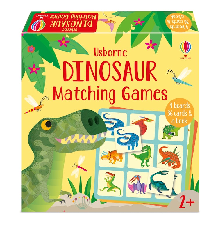 Cover image for Dinosaur Matching Games, isbn: 9781474969468