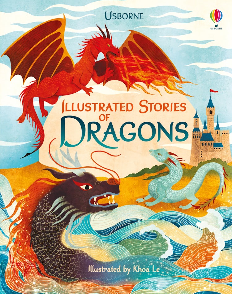Cover image for Illustrated Stories of Dragons, isbn: 9781474969550