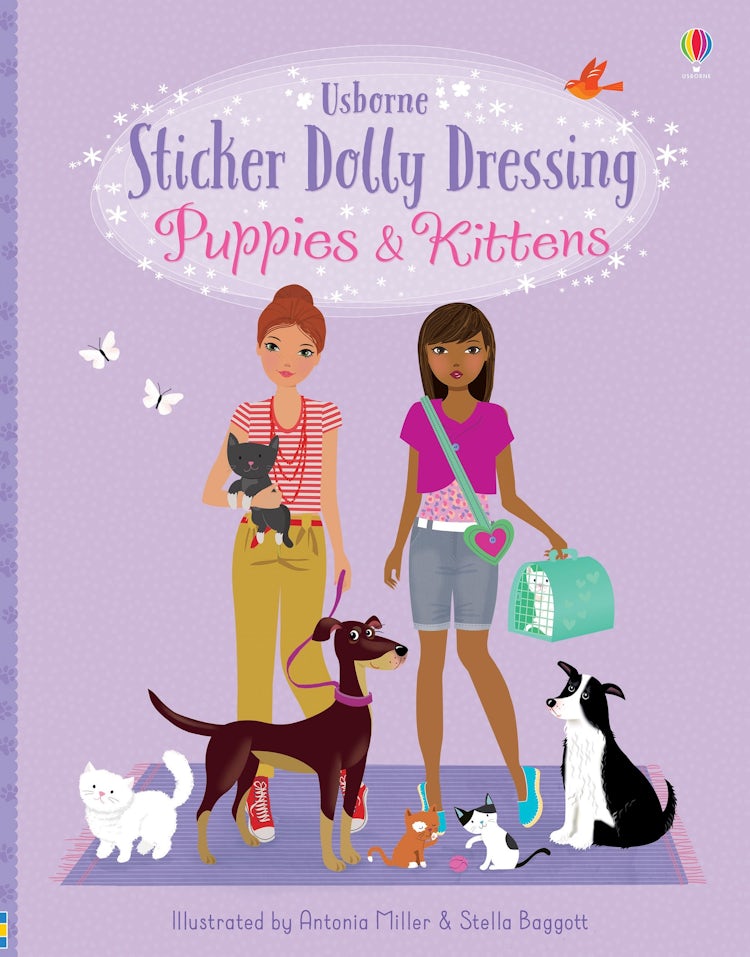 Cover image for Sticker Dolly Dressing Puppies and Kittens, isbn: 9781474971614