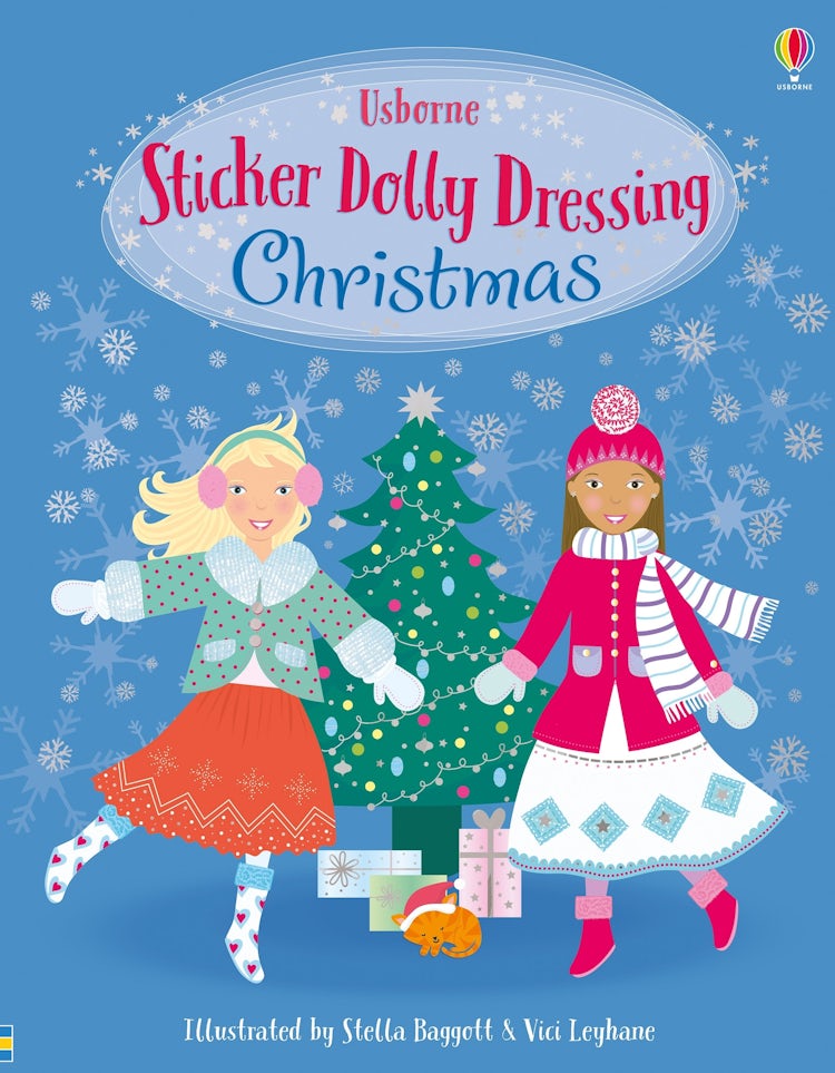 Cover image for Sticker Dolly Dressing Christmas, isbn: 9781474971652