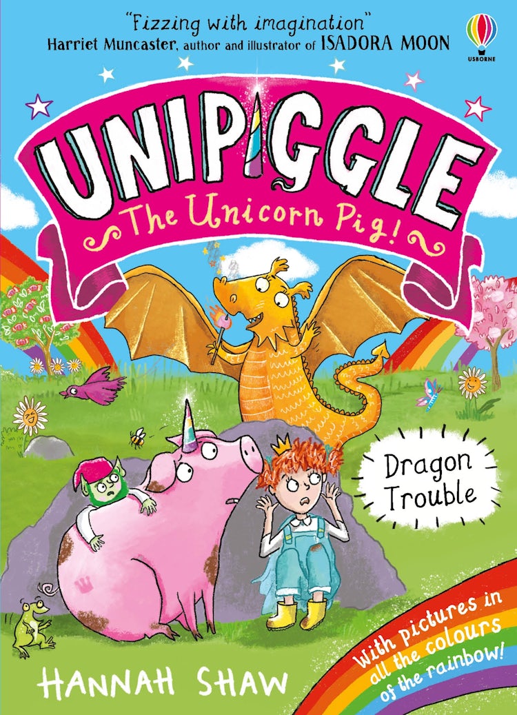 Cover image for Unipiggle the Unicorn Pig 2: Dragon Trouble, isbn: 9781474972185