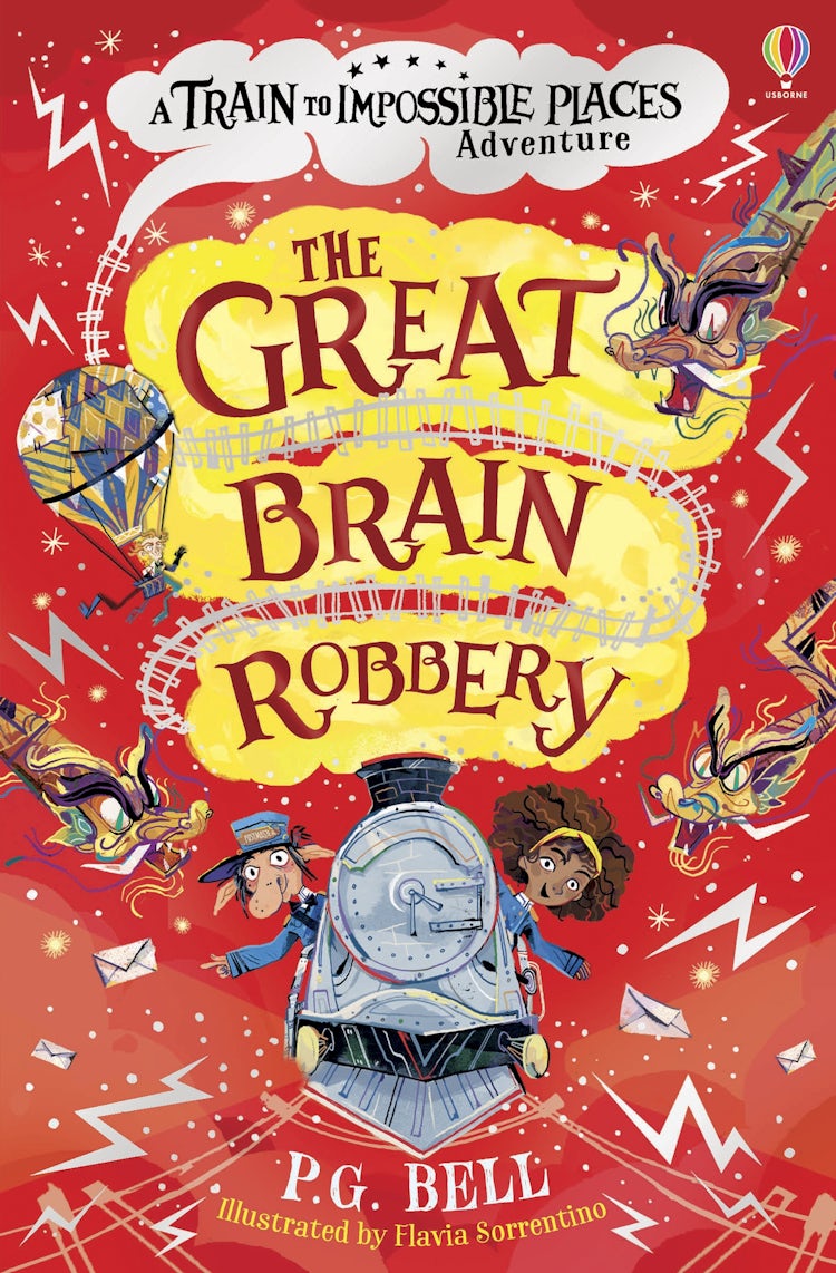 Cover image for The Train to Impossible Places: The Great Brain Robbery, isbn: 9781474972215