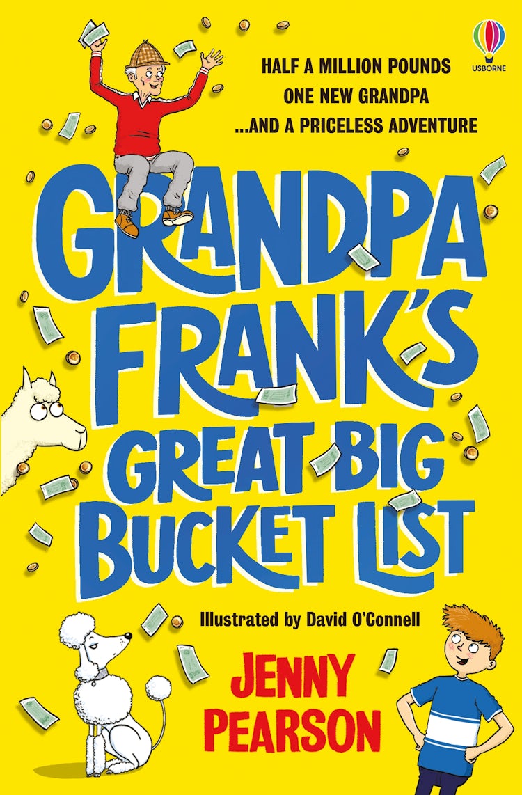 Cover image for Grandpa Frank's Great Big Bucket List, isbn: 9781474974066