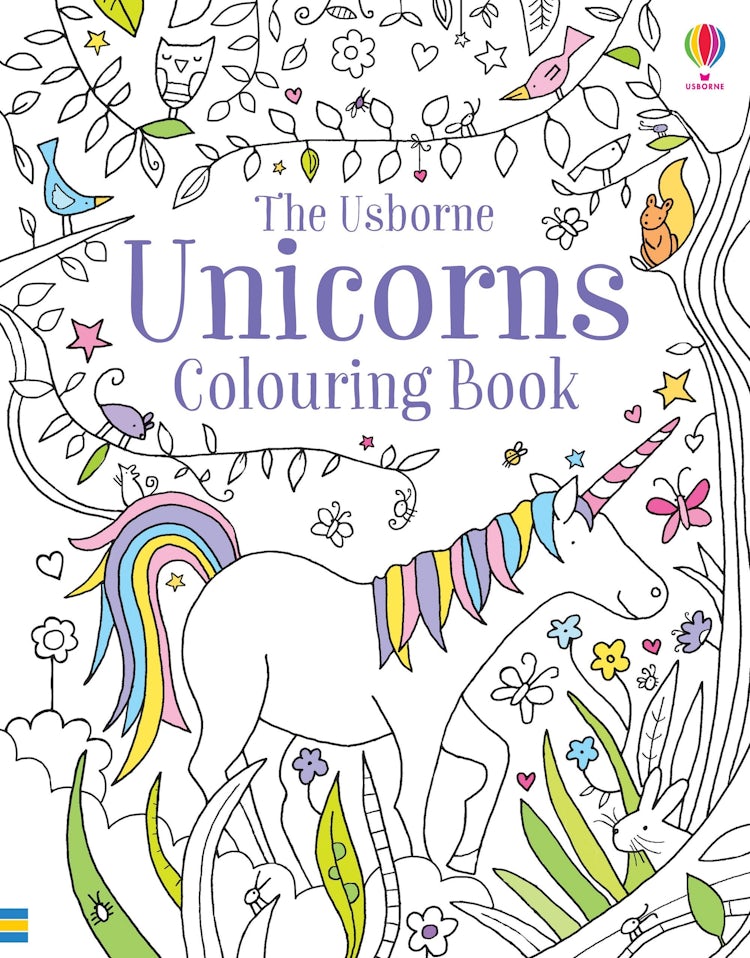 Cover image for Unicorns Colouring Book, isbn: 9781474974530