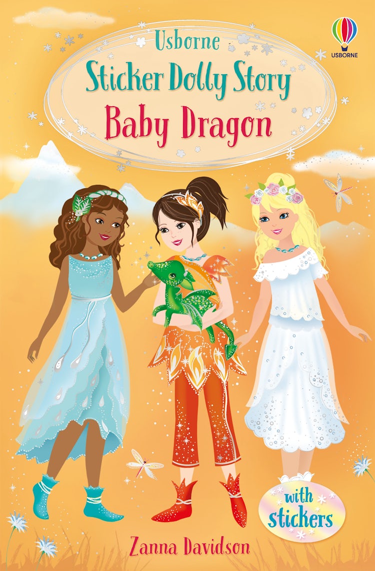 Cover image for Sticker Dolly Stories: Baby Dragon, isbn: 9781474974738