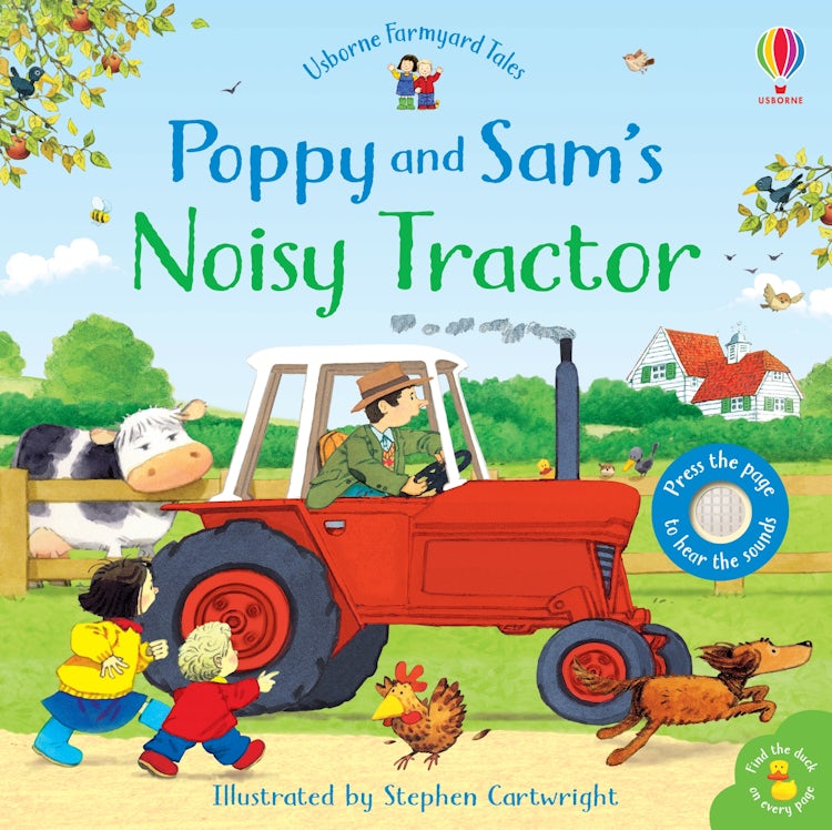 Cover image for Farmyard Tales Poppy and Sam's Noisy Tractor, isbn: 9781474974912