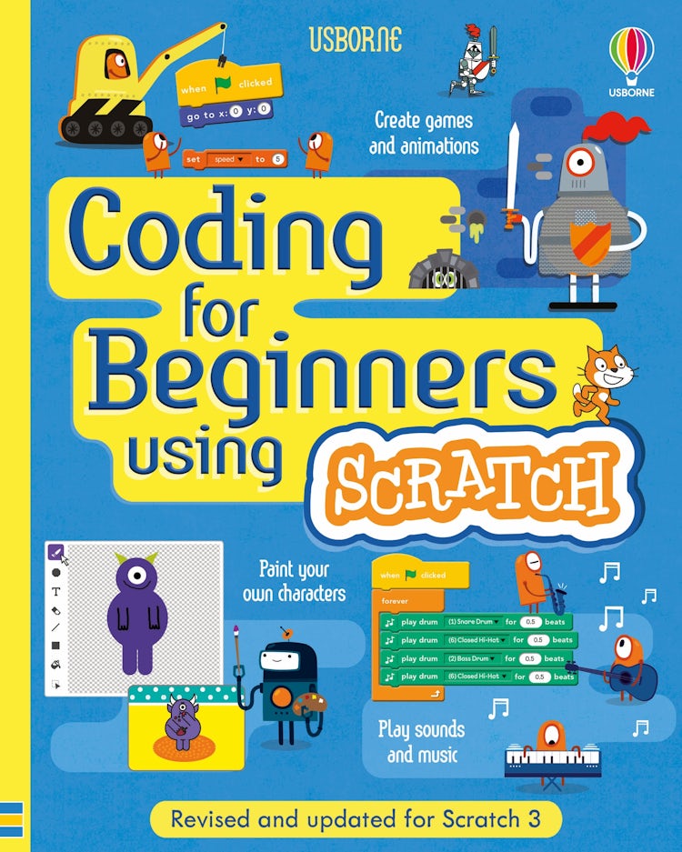 Cover image for Coding for Beginners: Using Scratch, isbn: 9781474975094