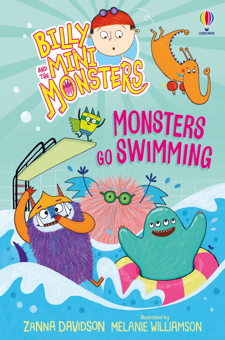 Cover image for Billy and the Mini Monsters (3) - Monsters Go Swimming, isbn: 9781474978361