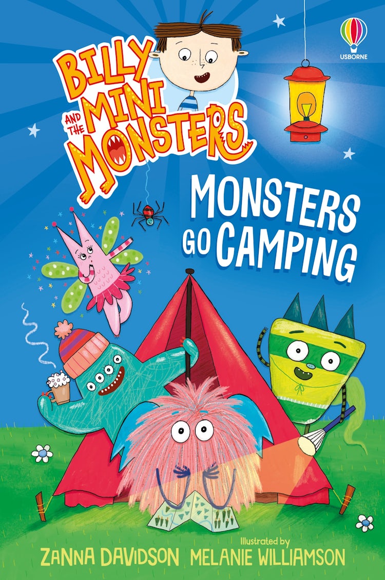 Cover image for Billy and the Mini Monsters (10) - Monsters Go Camping, isbn: 9781474978439