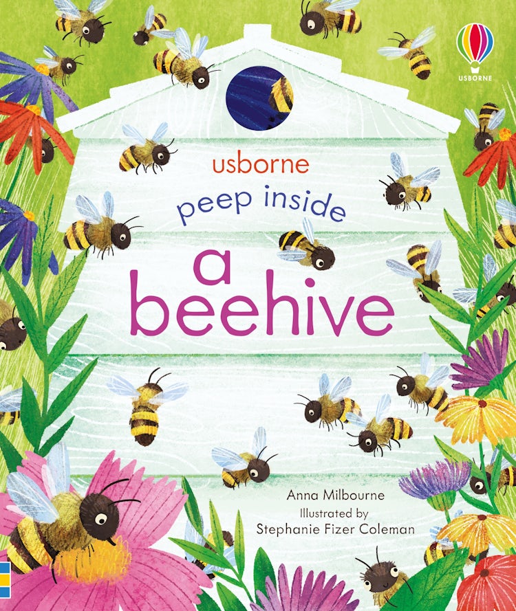 Cover image for Peep Inside a Beehive, isbn: 9781474978477