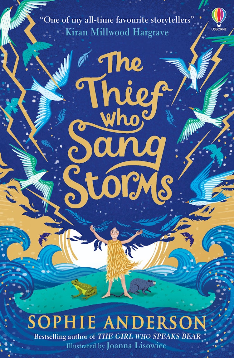 Cover image for The Thief Who Sang Storms, isbn: 9781474979061