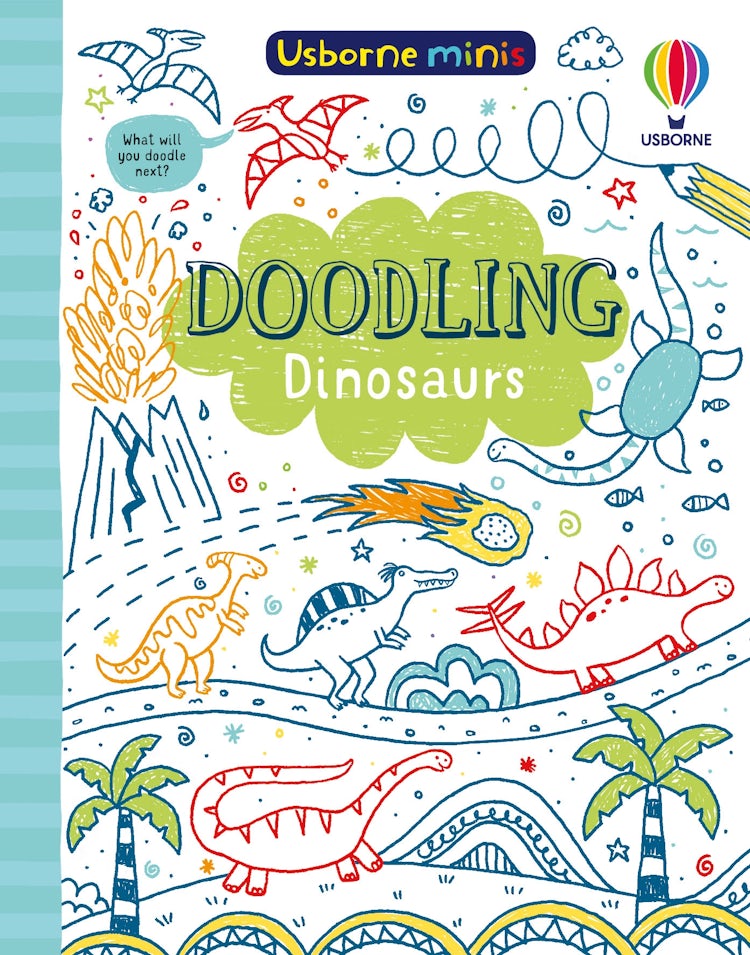 Cover image for Mini Books Doodling Dinosaurs, isbn: 9781474981071