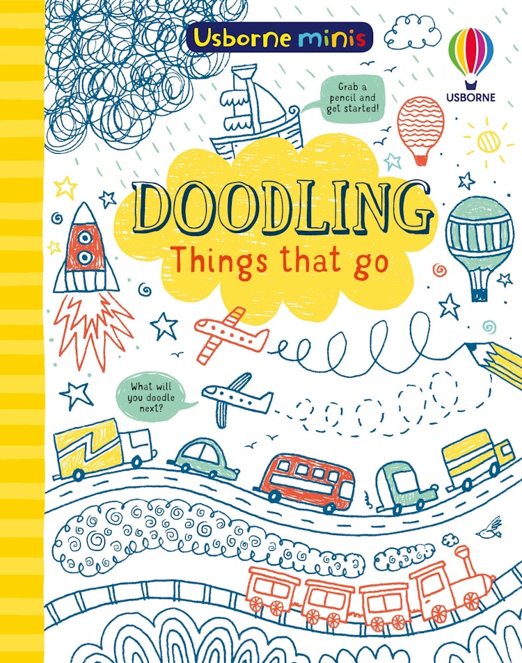 Cover image for Mini Books Doodling Things That Go, isbn: 9781474981095