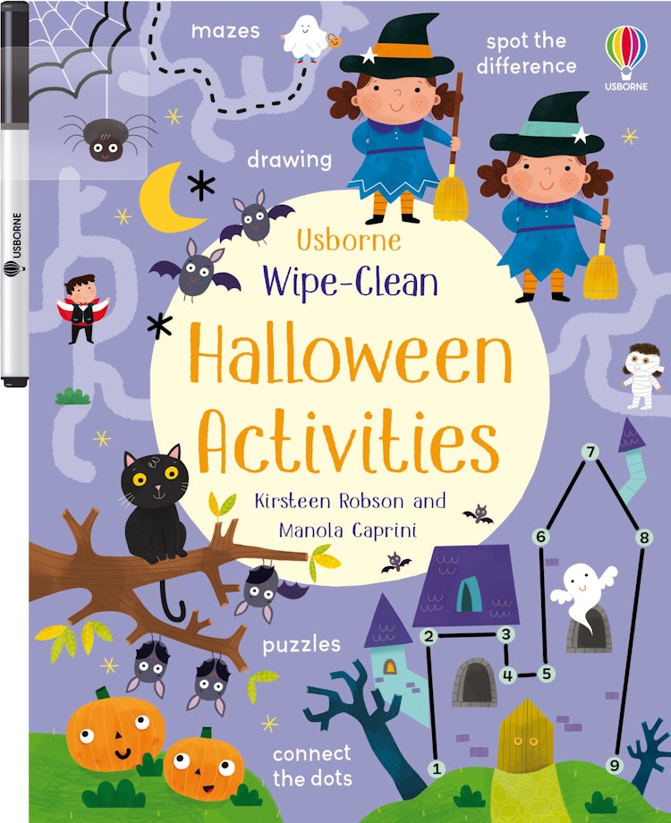 Cover image for Wipe-Clean Halloween Activity, isbn: 9781474981187