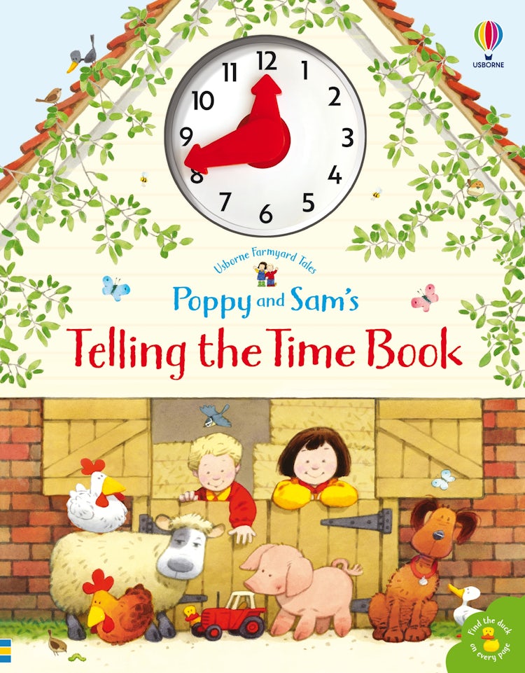 Cover image for Farmyard Tales Poppy and Sam's Telling the Time Book, isbn: 9781474981293