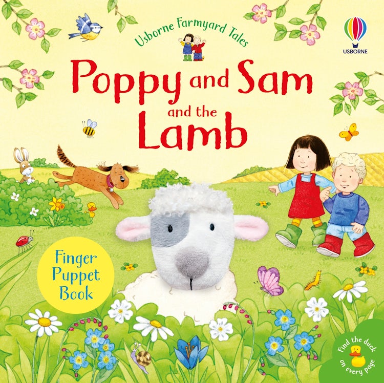 Cover image for Poppy and Sam Finger Puppet: Poppy and Sam and the Lamb, isbn: 9781474981354