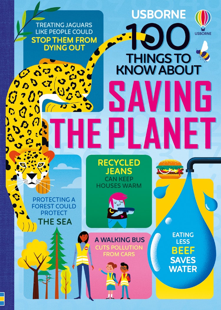 Cover image for 100 Things to Know about Saving the Planet, isbn: 9781474981835