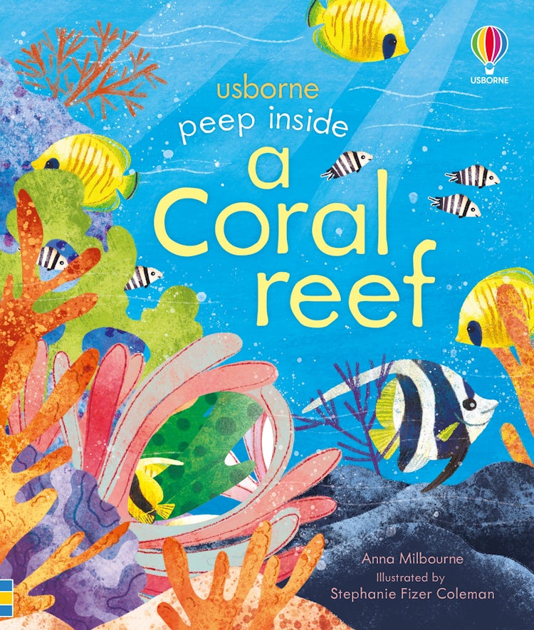 Cover image for Peep Inside a Coral Reef, isbn: 9781474982122